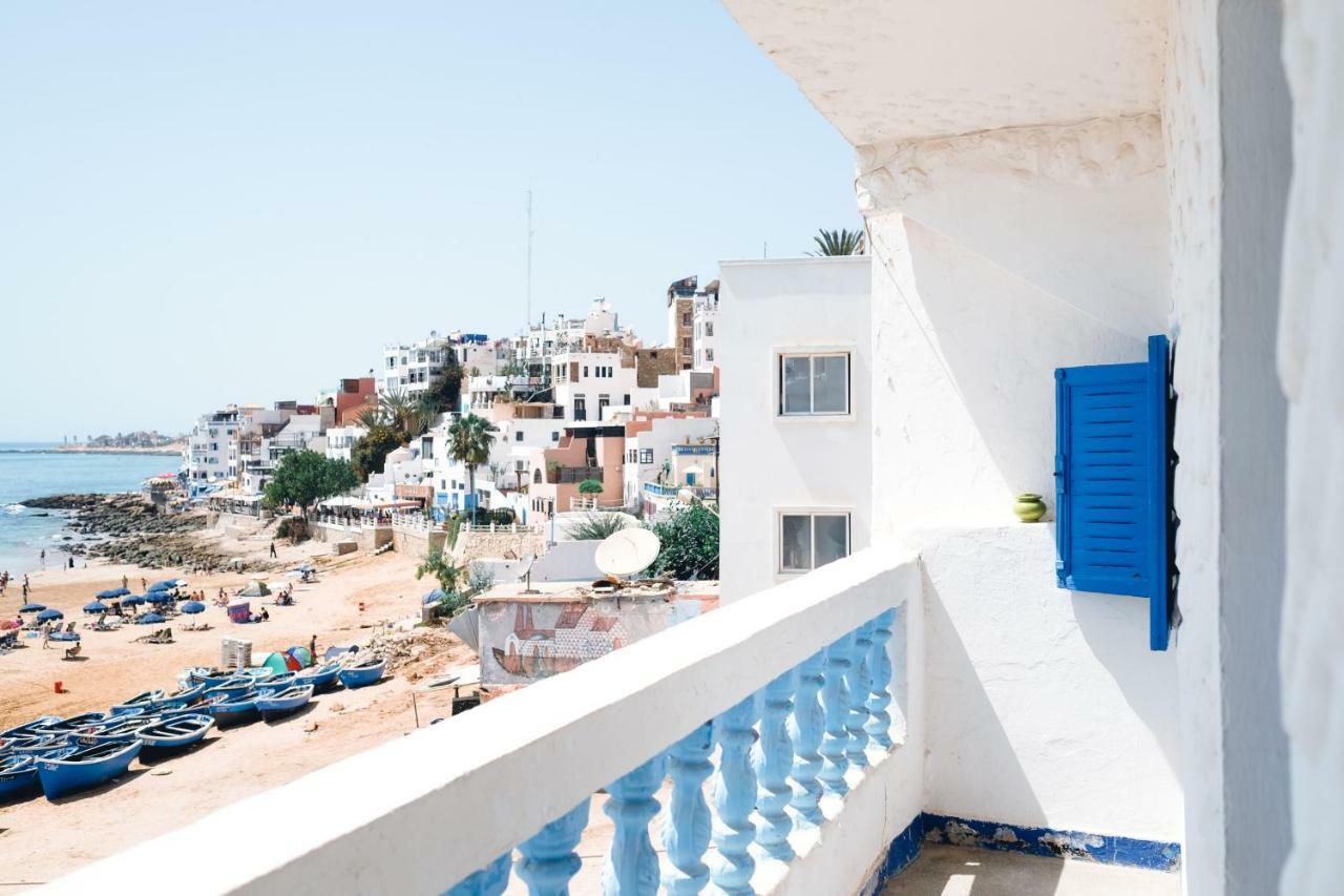 Surf Maroc'S Auberge Taghazout Dış mekan fotoğraf
